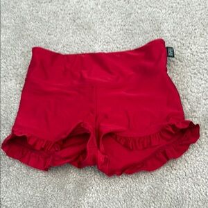 red tiger friday shorts
